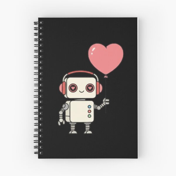 Item preview, Retro Future Love Robot designed and sold by HUBKOJ.