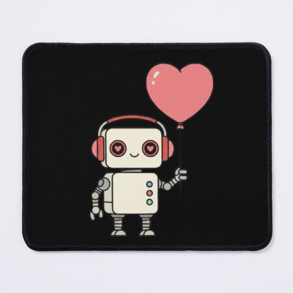 Item preview, Retro Future Love Robot designed and sold by HUBKOJ.