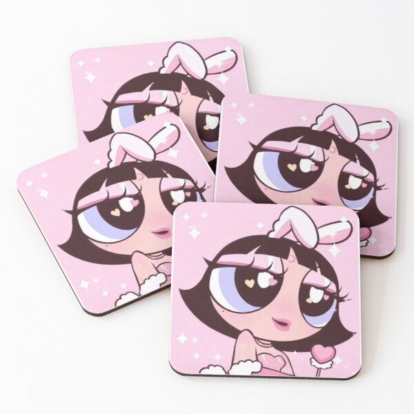 Item preview, Valentine Chibi Kawaii Bunny Girl with Heart Wand and Bunny Ears designed and sold by MakersFolly.
