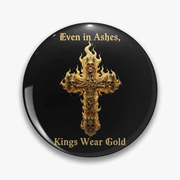 Artikelvorschau, KawisStarr Aurum Noir: Royal Gold Fire & Bone Cross entworfen und verkauft von KawisStarr.