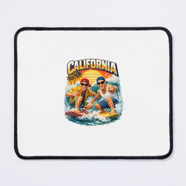 Item preview, Erkan and Stefan are surfing in California designed and sold by Taoufik79-shop.