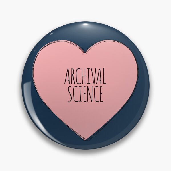 Item preview, I Love Archival Science Heart designed and sold by MaryAller.