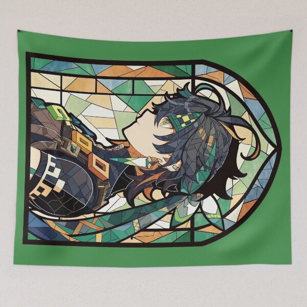 Item preview, Stained Glass Kinich designed and sold by SchellStation.