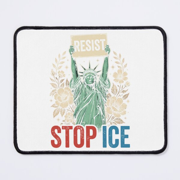 Item preview, Resist – Stop ICE | Freedom & Protest Statue of Liberty Design designed and sold by MCdsgns.