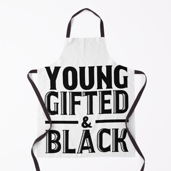 Item preview, Young Gifted and Black Bold Typography Afro Pride Quote designed and sold by Lulunza.