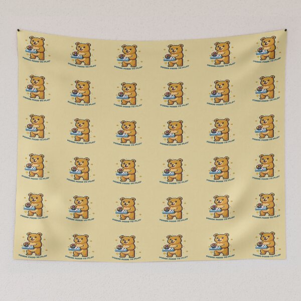 Item preview, Press Paws to Play – Pixel Bear Edition designed and sold by Artishal.