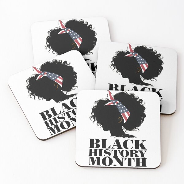 Item preview, Black History Month Afro Woman – American Flag Headwrap Pride Design designed and sold by Happy'CLICK'.