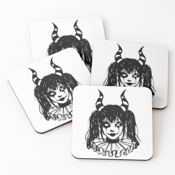 Item preview, The Horned Harlequin designed and sold by Velvet Vulcan Art.
