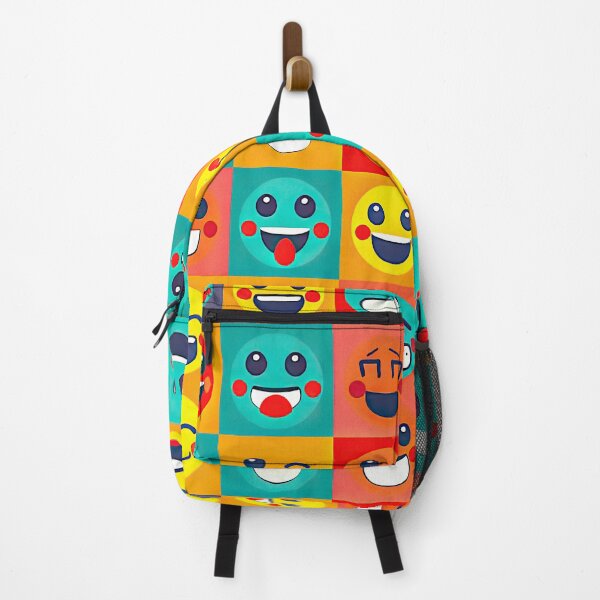 Item preview, Happy Vibes Emoji Pattern // Positive Energy Avatar Print // Joyful Smile & Laugh Seamless Design // Playful Social Media Aesthetic designed and sold by casaloomaria.