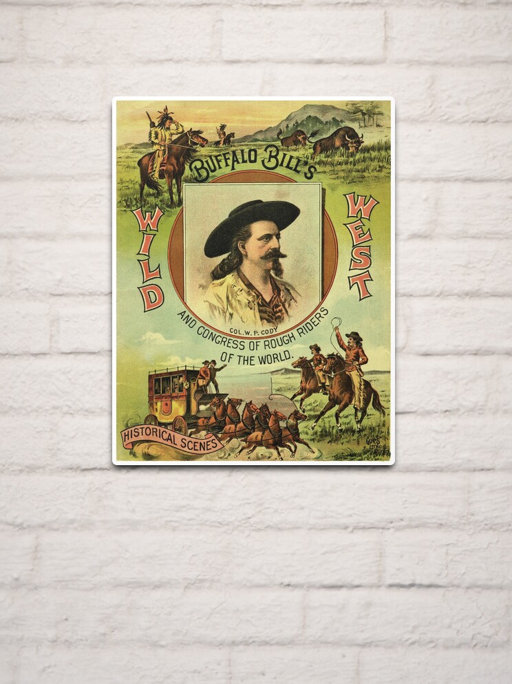 Buffalo Bill's Wild West Wooden Jigsaw Puzzle