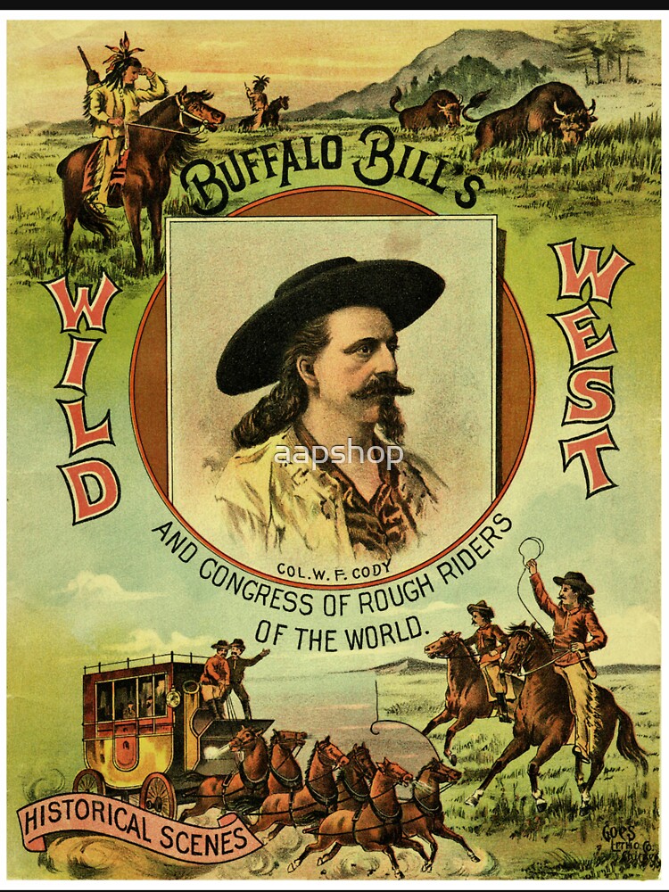 Buffalo Bill Cody Wild West T-Shirt