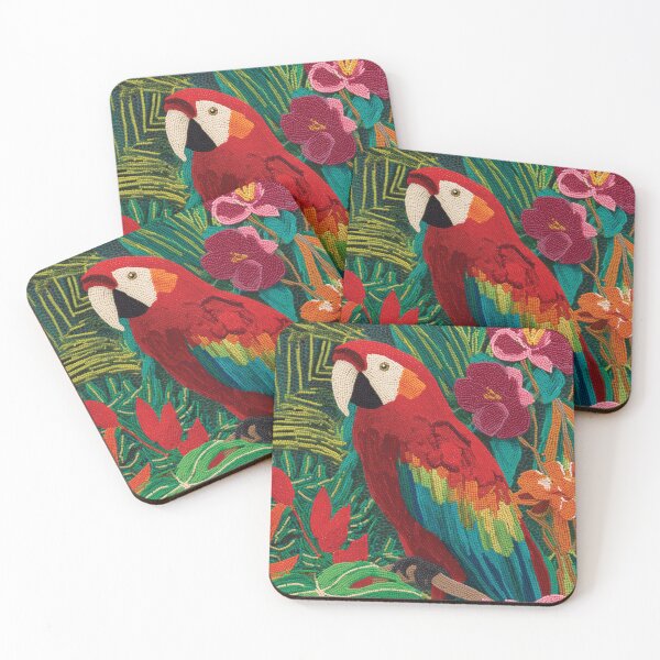 Item preview, Beaded Macaw | Jungle Love designed and sold by GiftCougar.