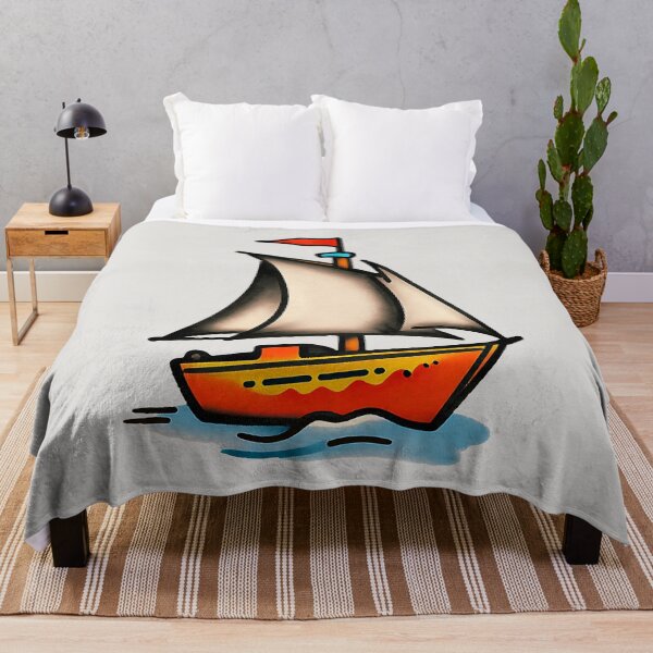 Item preview, Classic Sail Tattoo designed and sold by SteadyRolling.
