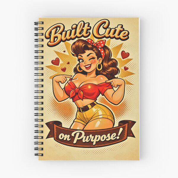 Item preview, Built Cute on Purpose! - Classic Bombshell designed and sold by PeodeesCrazy.
