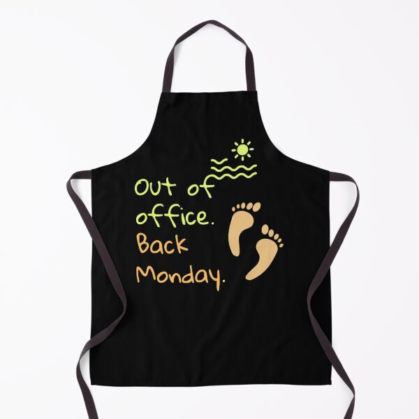 Item preview, Out of Office Back Monday – Minimal Vacation Quote designed and sold by MK-Charlie.