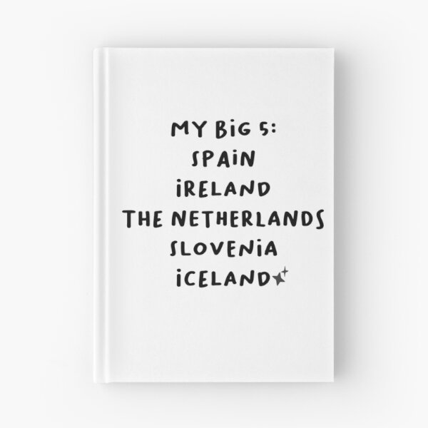 Item preview, Eurovision 2026 my big 5: Spain, Ireland, The Netherlands, Slovenia, Iceland designed and sold by Kyokosan98.