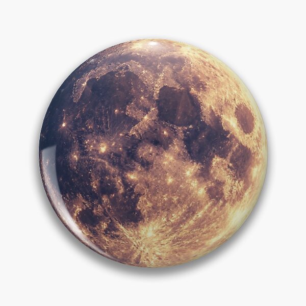 Item preview, Mystical Realistic Full Moon Sticker - Hyper Detailed Lunar Glow designed and sold by spiritual-vibes.