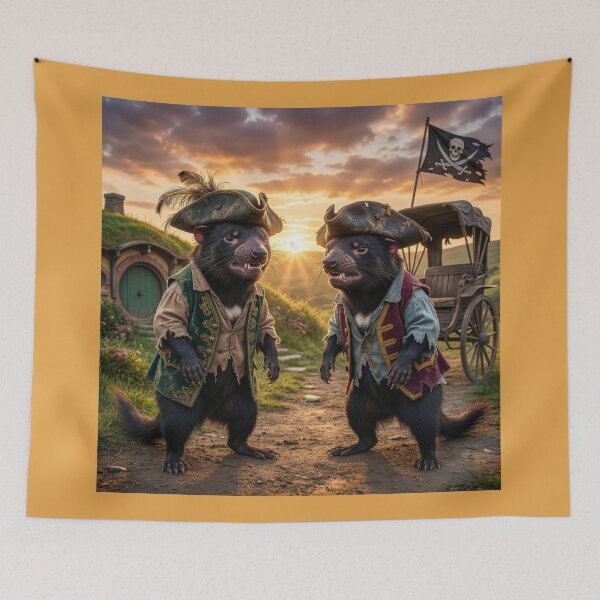 Item preview, Tasmanian Devil Land Pirates on the Prowl  designed and sold by Tridentulus.