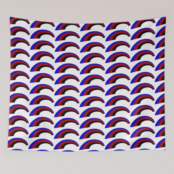Item preview, Rainbow Polyarmory Pride Flag designed and sold by HarveyHandcraftsandDesigns.