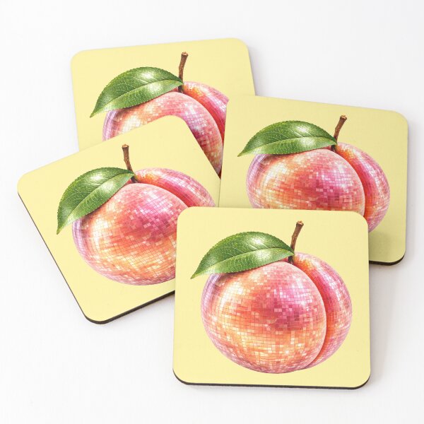 Item preview, Disco Peach with Leaf designed and sold by Ellie Dyer.