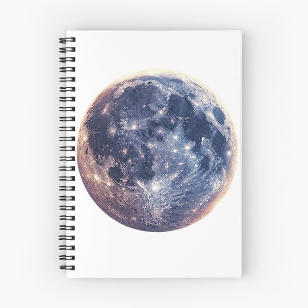 Item preview, Mystical Realistic Full Moon Sticker - Hyper Detailed Lunar Glow designed and sold by spiritual-vibes.