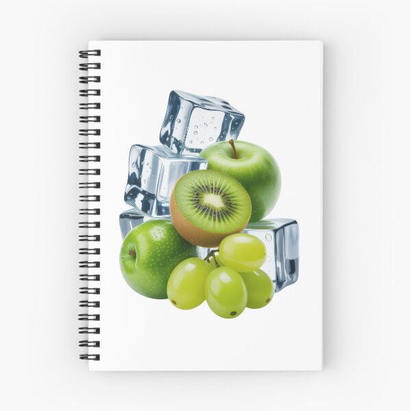Item preview, Green Fruit Ice Illustration Fresh Healthy Food Art designed and sold by EM&Maker.