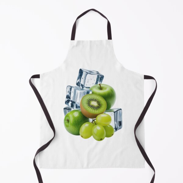 Item preview, Green Fruit Ice Illustration Fresh Healthy Food Art designed and sold by EM&Maker.