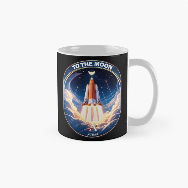 Item preview, To the Moon – Artemis Rocket Launch designed and sold by arthook.