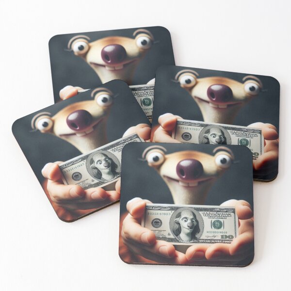 Item preview, “Slothcoin Supreme & the Prehistoric Paper Chase” designed and sold by Print Fiction.