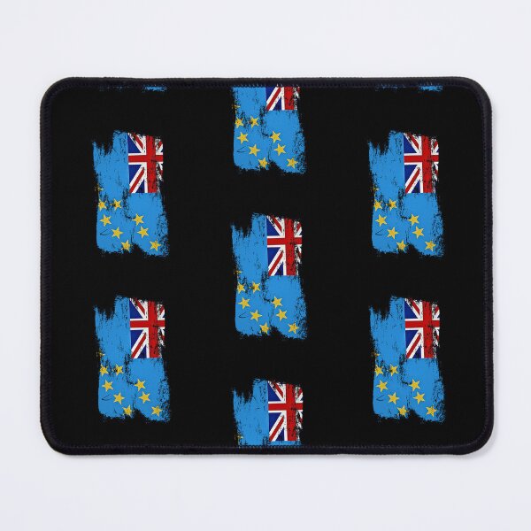 Item preview, Grunge Tuvalu Flag – Distressed Island Nation Pride Design designed and sold by Danny-Arts1.