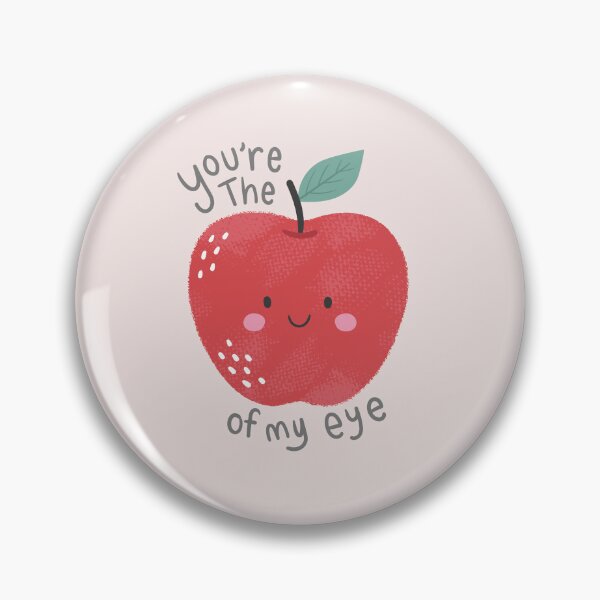Item preview, You're the Apple of my eye - red designed and sold by OHBOY! Handmade.