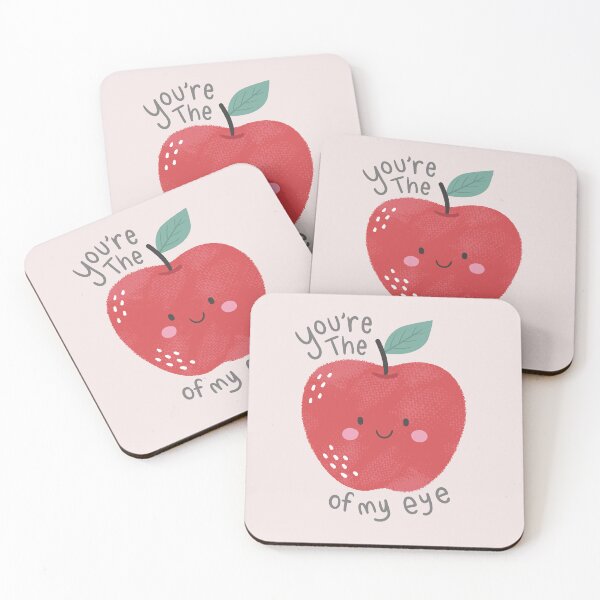 Item preview, You're the Apple of my eye - red designed and sold by OHBOY! Handmade.