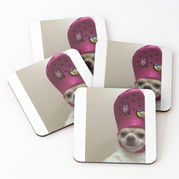 Item preview, Funny dog meme with crocs designed and sold by urfer.