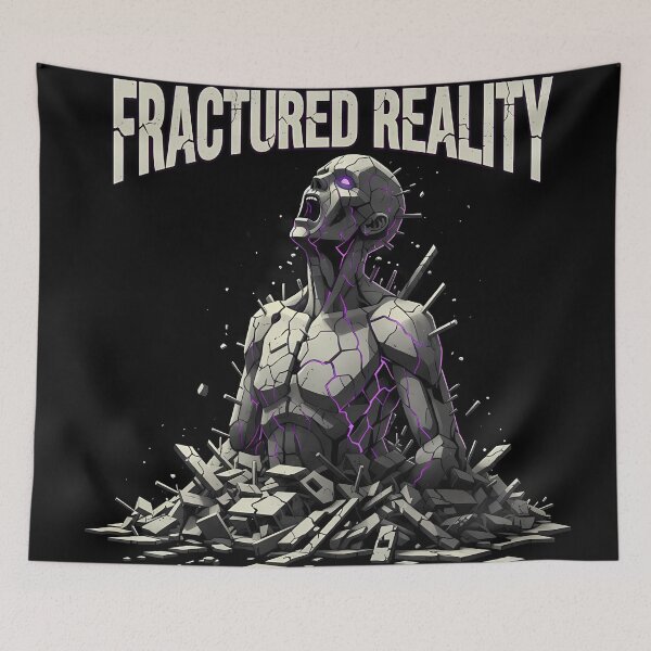 Item preview, Fractured Reality Broken Mind Art designed and sold by Ekracreatives.