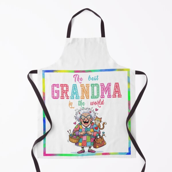 Item preview, The best grandma in the world designed and sold by ellineR.