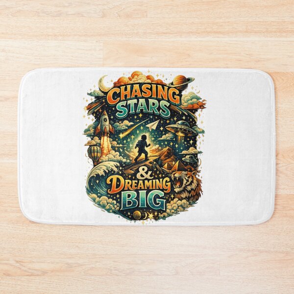 Item preview, Chasing Stars Dreaming Big Unisex Art designed and sold by HiteshArt111.