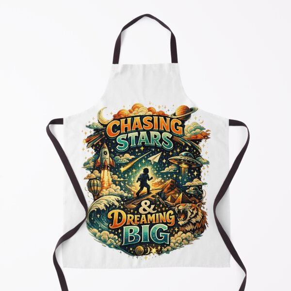 Item preview, Chasing Stars Dreaming Big Unisex Art designed and sold by HiteshArt111.