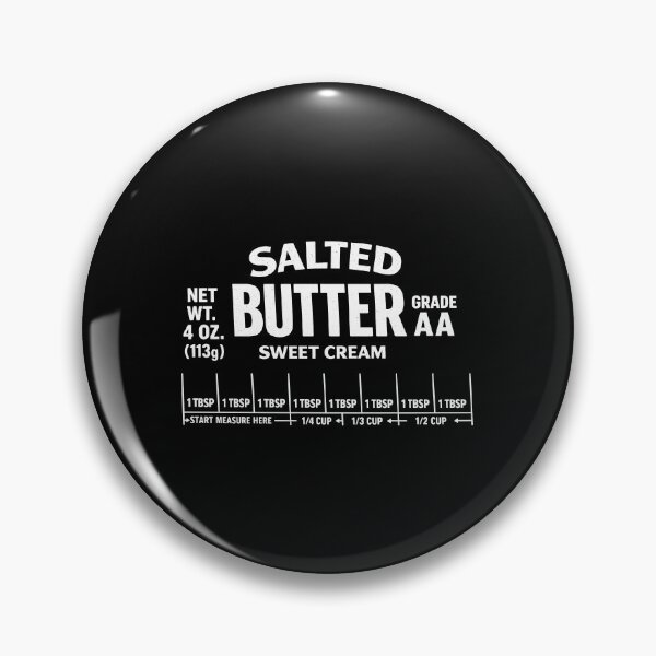 Item preview, Vintage Salted Butter Label Design, Funny Salted Butter Baking Design designed and sold by sssweetness.
