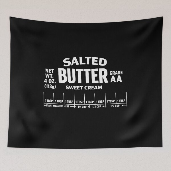 Item preview, Vintage Salted Butter Label Design, Funny Salted Butter Baking Design designed and sold by sssweetness.