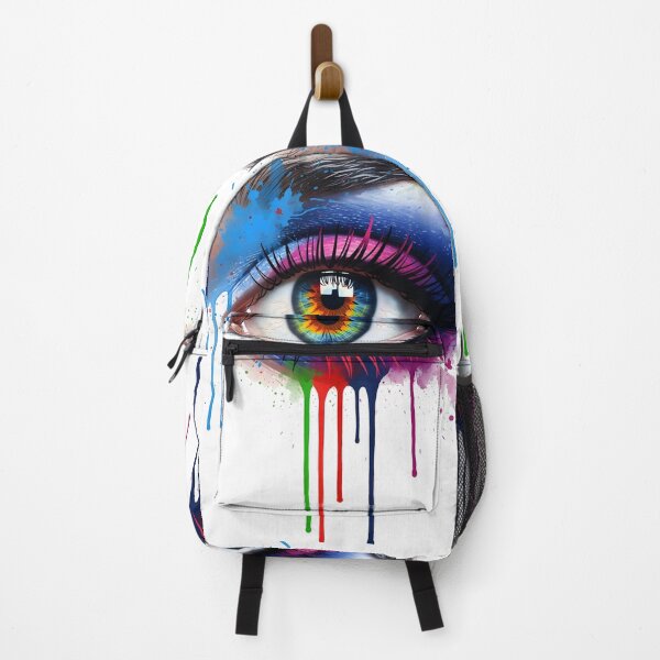 Item preview, Rainbow Eye – Color Splash Surreal Vision Art designed and sold by R-B-Colors.