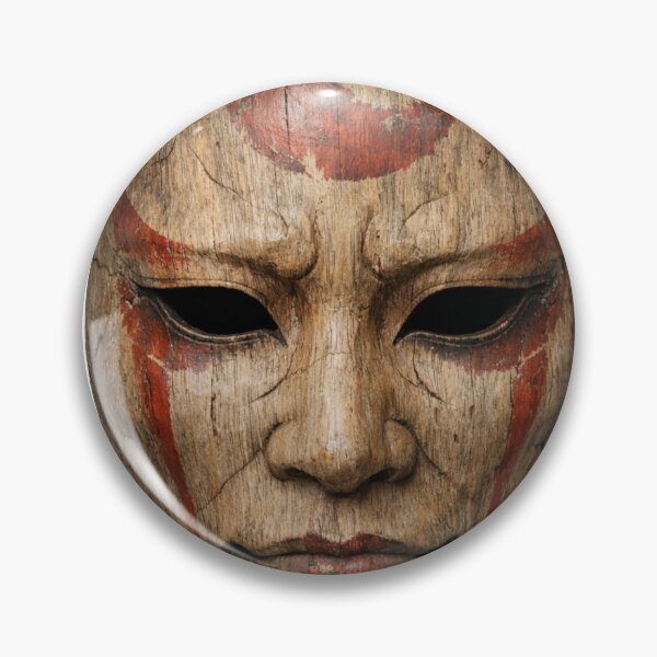 Item preview, Oni Mask Ghost Yotei inspired designed and sold by FeelTheDrawing.