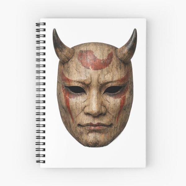 Item preview, Oni Mask Ghost Yotei inspired designed and sold by FeelTheDrawing.