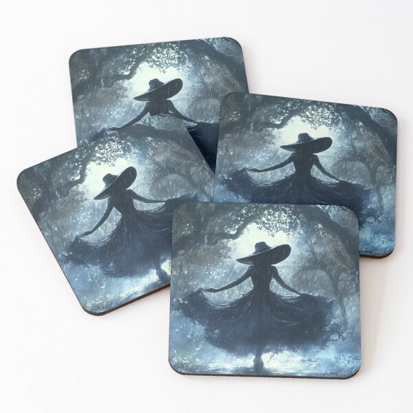 Item preview, Rainforest Witch in Midnight Storm designed and sold by WhimsyWink.