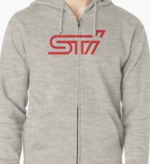 Subaru STI Zipped Hoodie