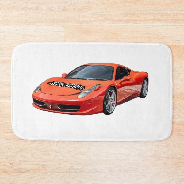 Item preview, Red Ferrari 458 sports car with “Need for Speed Most Wanted” decal designed and sold by Artuer69.