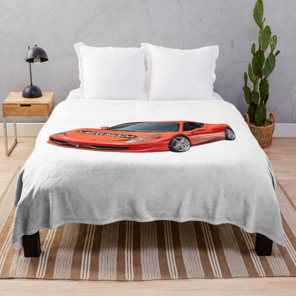 Item preview, Red Ferrari 458 sports car with “Need for Speed Most Wanted” decal designed and sold by Artuer69.