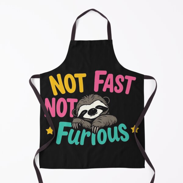 Item preview, Not Fast Not Furious – Chill Sloth Funny Parody Design designed and sold by Sparkofart07.