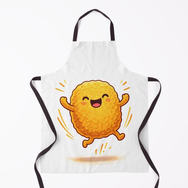Item preview, Joyful Chicken Nugget Jumping – Cute Cartoon Food Illustration designed and sold by TTStudio.