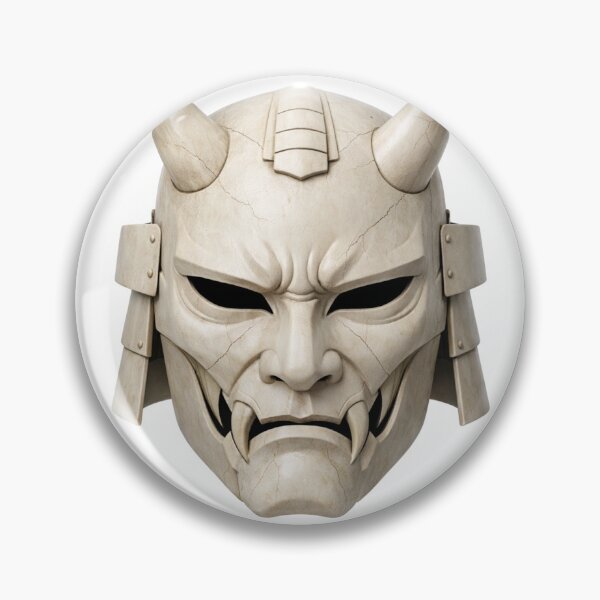 Item preview, Oni Mask Ghost Yotei inspired designed and sold by FeelTheDrawing.