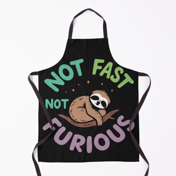 Item preview, Not Fast Not Furious – Chill Sloth Funny Parody Design designed and sold by Sparkofart07.